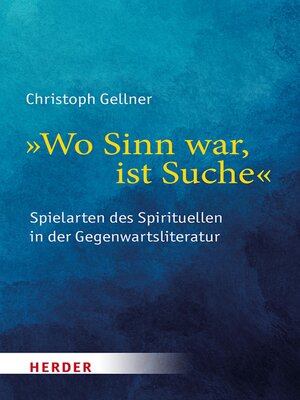 cover image of "Wo Sinn war, ist Suche"